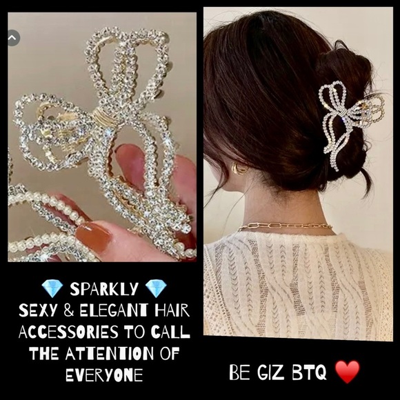 Super Elegant Embellished Hairpin to Enhance your Casual or Night Our Hair look
